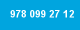 978 099 27 12 978 099 27 12